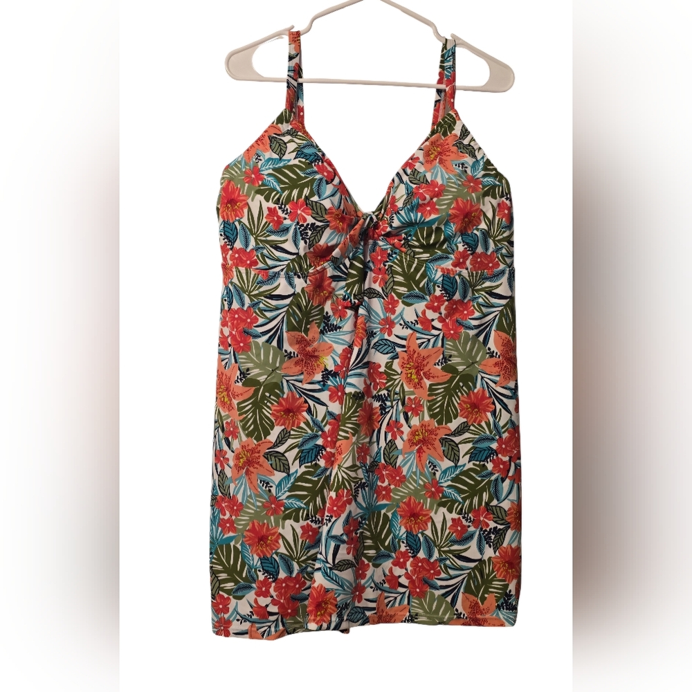 Swimsuit size 22 floral